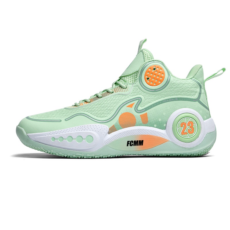 Противоскользящие и дышащие детские баскетбольные кроссовки для подростков FCMM, зеленый
Противоскользящие и дышащие детские баскетбольные кроссовки для подростков FCMM, зеленый