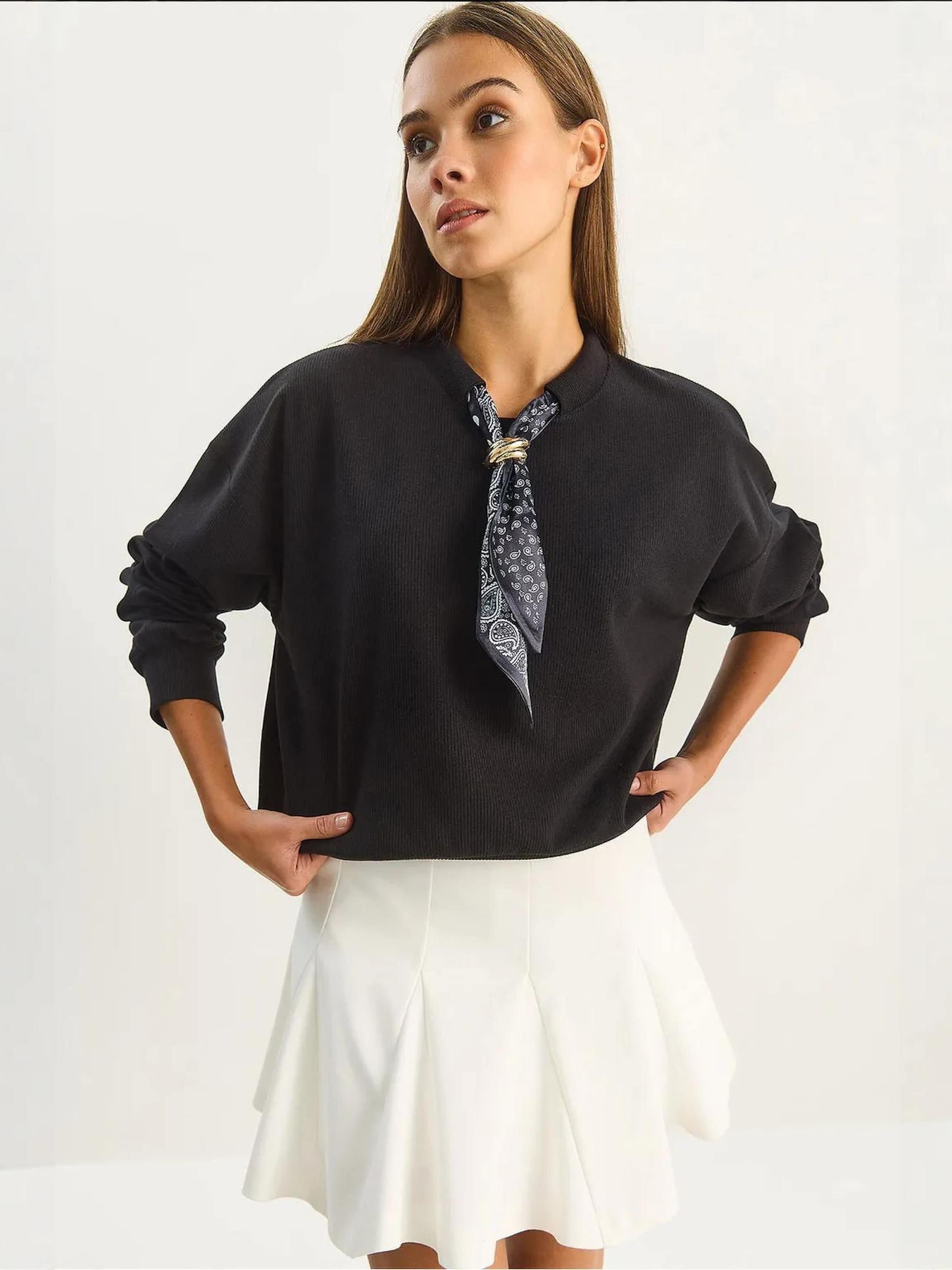 Bianco Lucci Свитшот в черном цвете, Черный, Bianco Lucci Свитшот в черном цвете
Bianco Lucci Свитшот в черном цвете, Черный, Bianco Lucci Свитшот в черном цвете