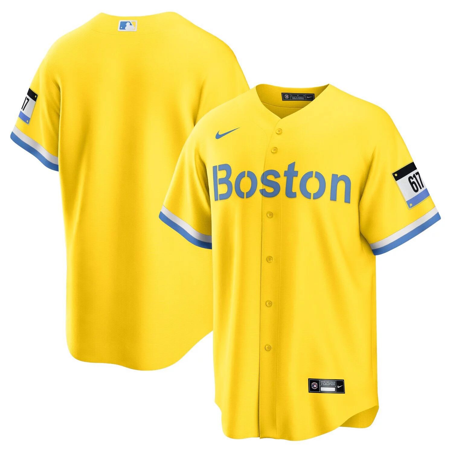 Реплика мужского джерси золотого/голубого цвета Boston Red Sox City Connect Nike, Синий;желтый, Реплика мужского джерси золотого/голубого цвета Boston Red Sox City Connect Nike
Реплика мужского джерси золотого/голубого цвета Boston Red Sox City Connect Nike, Синий;желтый, Реплика мужского джерси золотого/голубого цвета Boston Red Sox City Connect Nike
