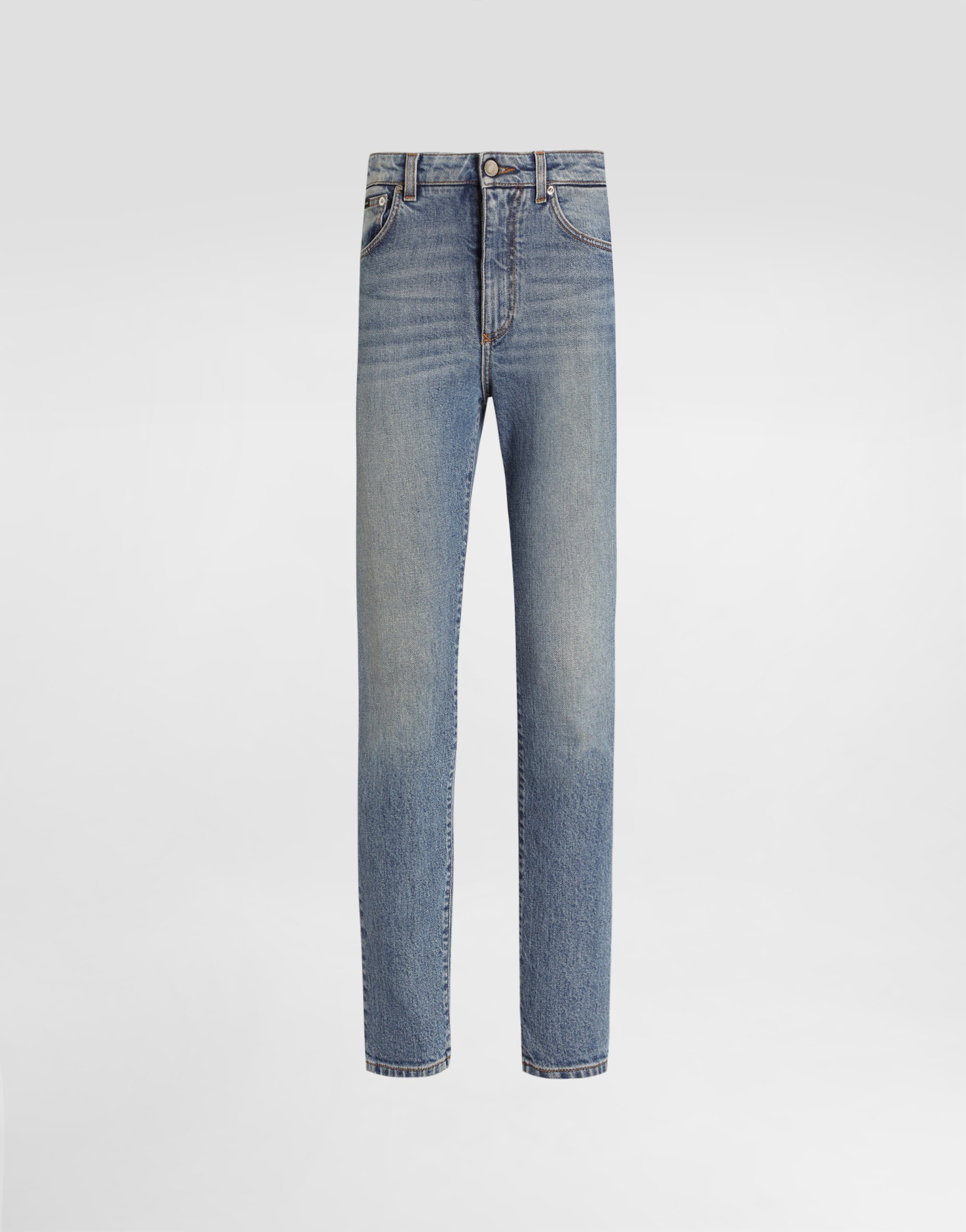 Джинсы из эластичного денима с пятью карманами DOLCE & GABBANA, мультиколор
Джинсы из эластичного денима с пятью карманами DOLCE & GABBANA, мультиколор