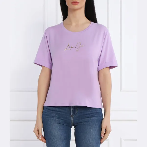 Футболка стандартного кроя Liu Jo, фиолетовый
Футболка стандартного кроя Liu Jo, фиолетовый
