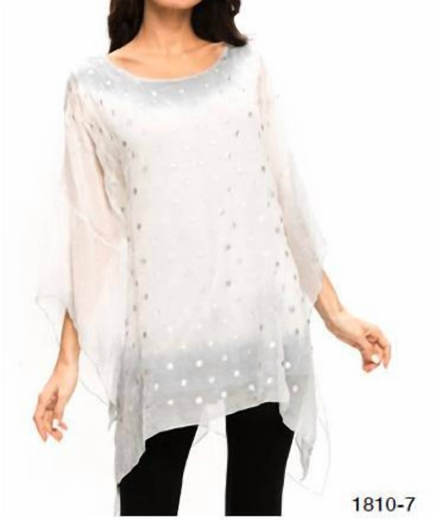 Многослойный прозрачный топ с эффектом крашения в цвете Multi Adore
Многослойный прозрачный топ с эффектом крашения в цвете Multi Adore