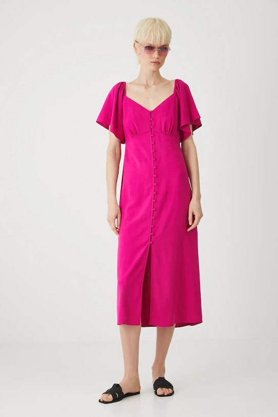 Платье с добавлением льна Medicine, розовый
Платье с добавлением льна Medicine, розовый