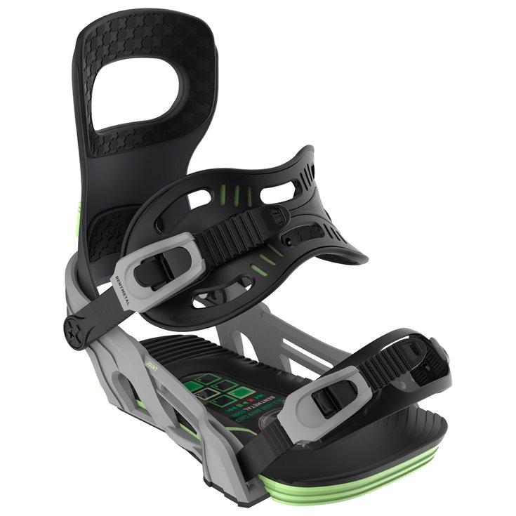 Крепление для сноуборда серо-зеленое - L Bent Metal
Крепление для сноуборда серо-зеленое - L Bent Metal