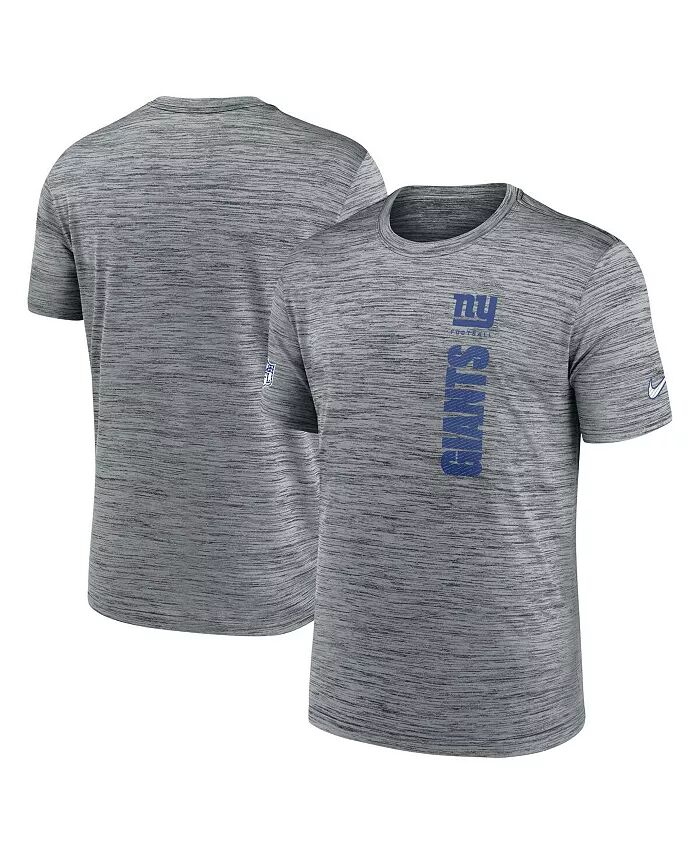 Мужская серая футболка New York Giants 2024 Sideline Velocity Performance Nike
Мужская серая футболка New York Giants 2024 Sideline Velocity Performance Nike