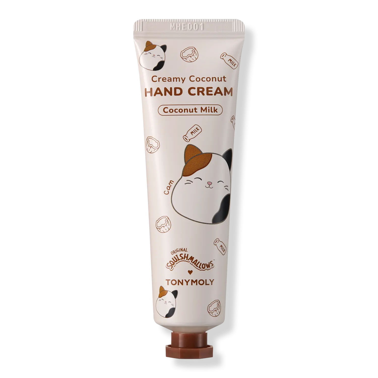 Увлажняющий крем для рук Squishmallows TONYMOLY, Cam Creamy Coconut
Увлажняющий крем для рук Squishmallows TONYMOLY, Cam Creamy Coconut