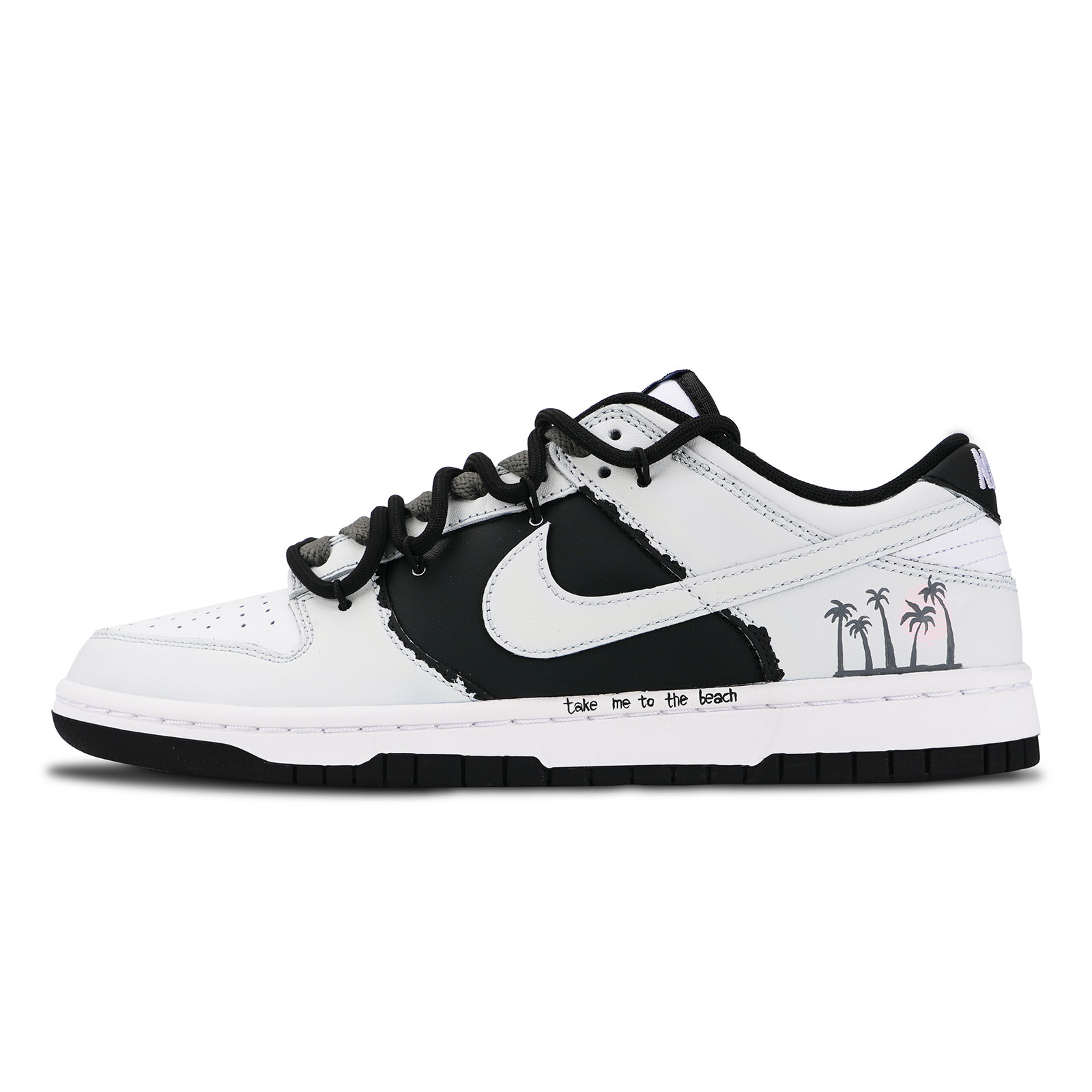 Nike Dunk Black White BEACH устойчивые к истиранию и скольжению низкие кроссовки для скейтбординга Unisex Gray
Nike Dunk Black White BEACH устойчивые к истиранию и скольжению низкие кроссовки для скейтбординга Unisex Gray