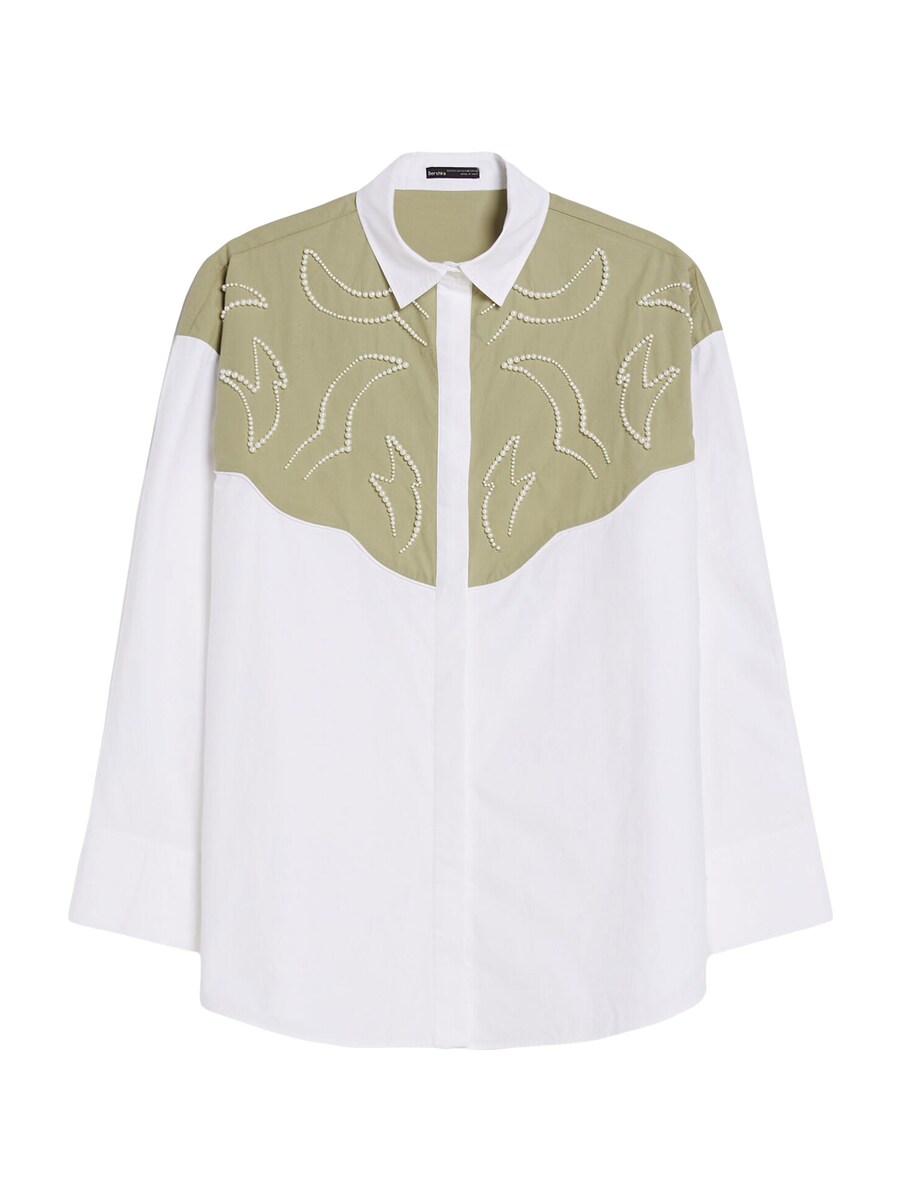 Блузка Bershka, белый
Блузка Bershka, белый