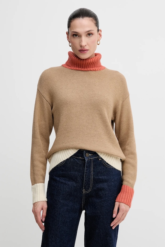 Свитер из смесовой шерсти United Colors Of Benetton, бежевый
Свитер из смесовой шерсти United Colors Of Benetton, бежевый