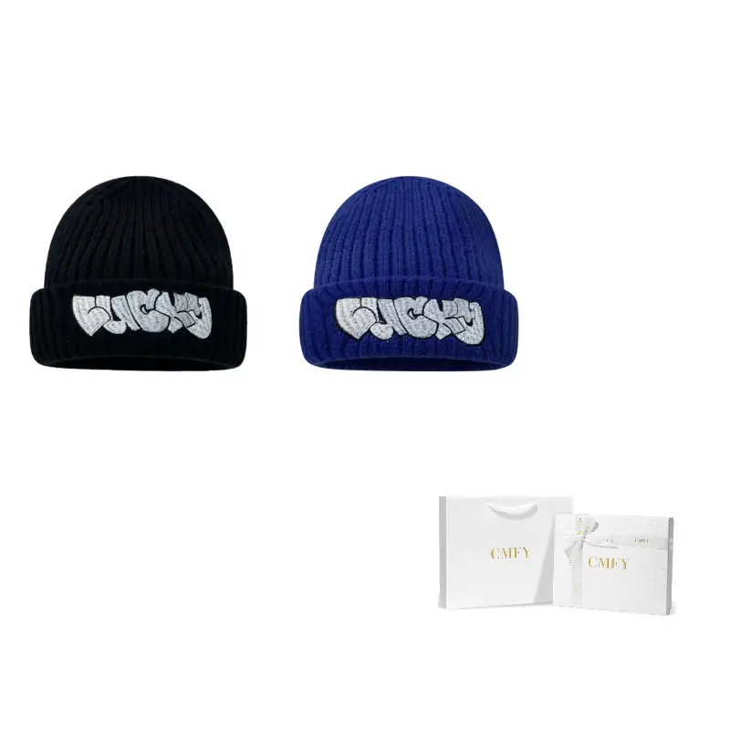 CMFY Унисекс шапка бини, Black+Royal Blue
CMFY Унисекс шапка бини, Black+Royal Blue