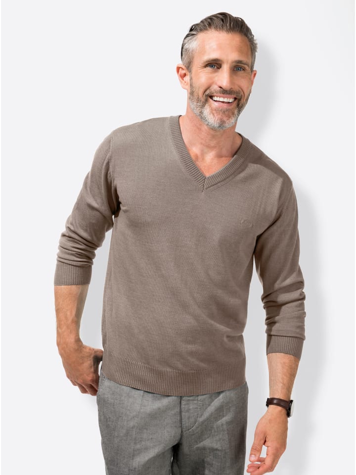 Свитер с V-образным вырезом из натурального меланжа WITT WEIDEN
Свитер с V-образным вырезом из натурального меланжа WITT WEIDEN