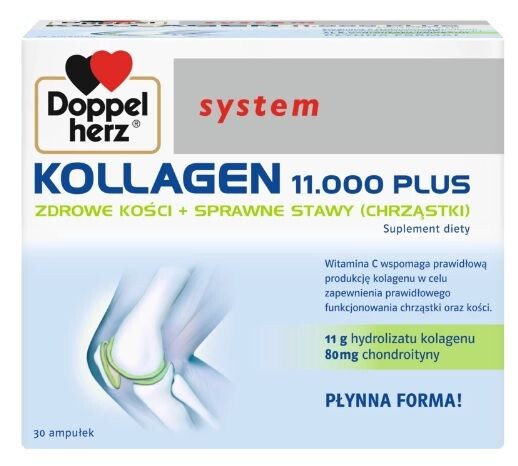 Doppelherz System Kollagen 11.000 Plus совместная подготовка, 30 шт.
Doppelherz System Kollagen 11.000 Plus совместная подготовка, 30 шт.
