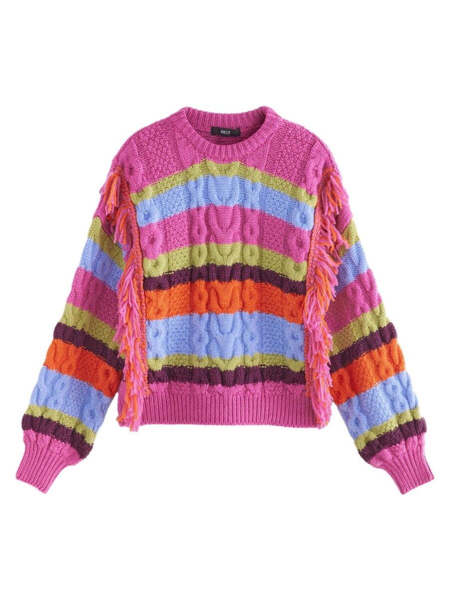 Тонкий вязаный свитер Next Sweater, разноцветный
Тонкий вязаный свитер Next Sweater, разноцветный