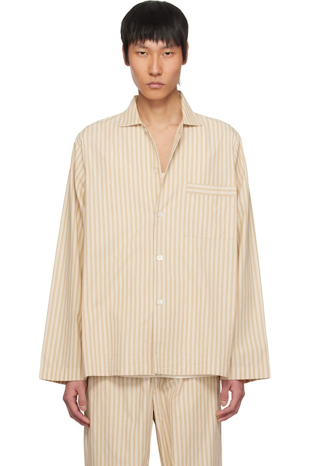 Поплиновая пижамная рубашка с длинными рукавами Tekla, цвет corinth stripes
Поплиновая пижамная рубашка с длинными рукавами Tekla, цвет corinth stripes