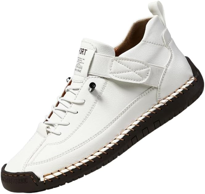 Мужские ботинки HCHCTRY с пряжкой - винтажный стиль, строченый дизайн, резиновая подошва, округлый носок, повседневная обувь на все сезоны, белый
Мужские ботинки HCHCTRY с пряжкой - винтажный стиль, строченый дизайн, резиновая подошва, округлый носок, повседневная обувь на все сезоны, белый