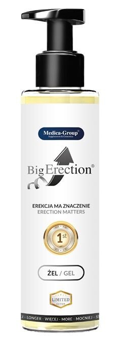 Big Erection Żel интимный гель, 150 ml
Big Erection Żel интимный гель, 150 ml