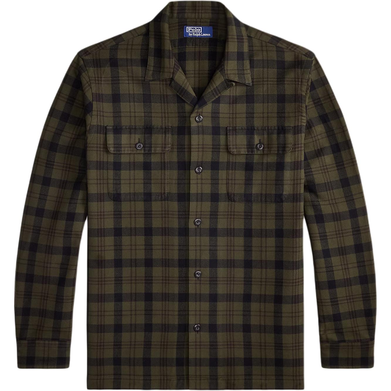 Рубашка в клетку с длинными рукавами Polo Ralph Lauren, оливковый зеленый/черный
Рубашка в клетку с длинными рукавами Polo Ralph Lauren, оливковый зеленый/черный
