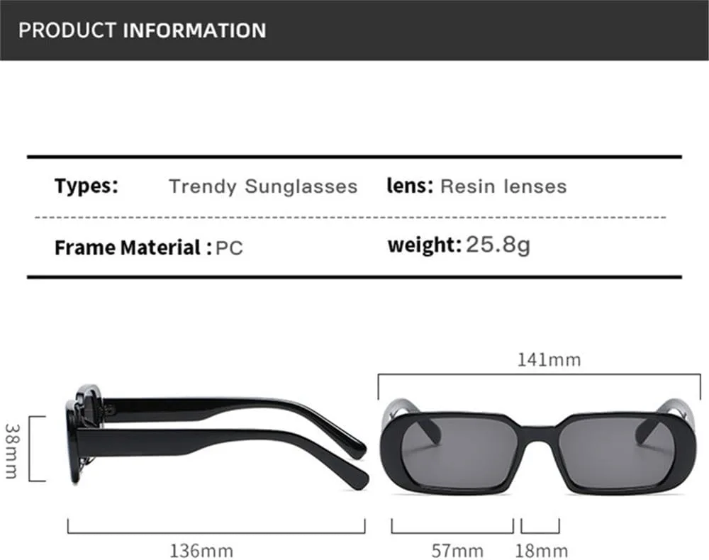Маленькие прямоугольные солнцезащитные очки для женщин, овальные винтажные солнцезащитные очки для женщин, очки с защитой от УФ-излучения UV400 HCPIHF, C6 Purple
Маленькие прямоугольные солнцезащитные очки для женщин, овальные винтажные солнцезащитные очки для женщин, очки с защитой от УФ-излучения UV400 HCPIHF, C6 Purple