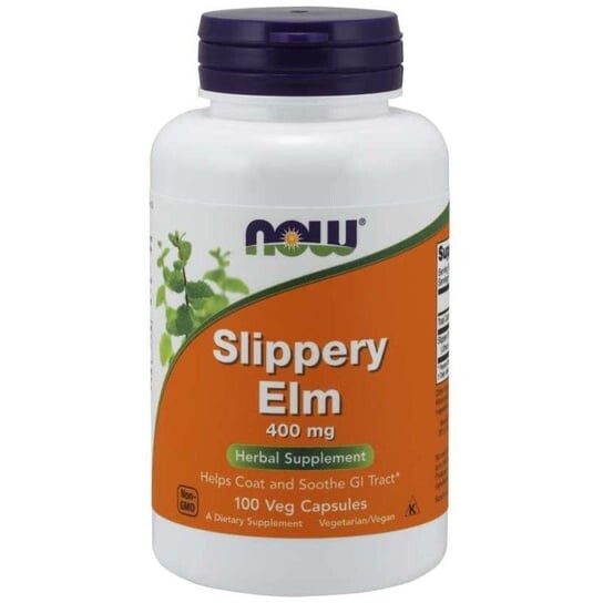 Now Foods, Slippery Elm - Вяз красный 400мг 100 капс
Now Foods, Slippery Elm - Вяз красный 400мг 100 капс