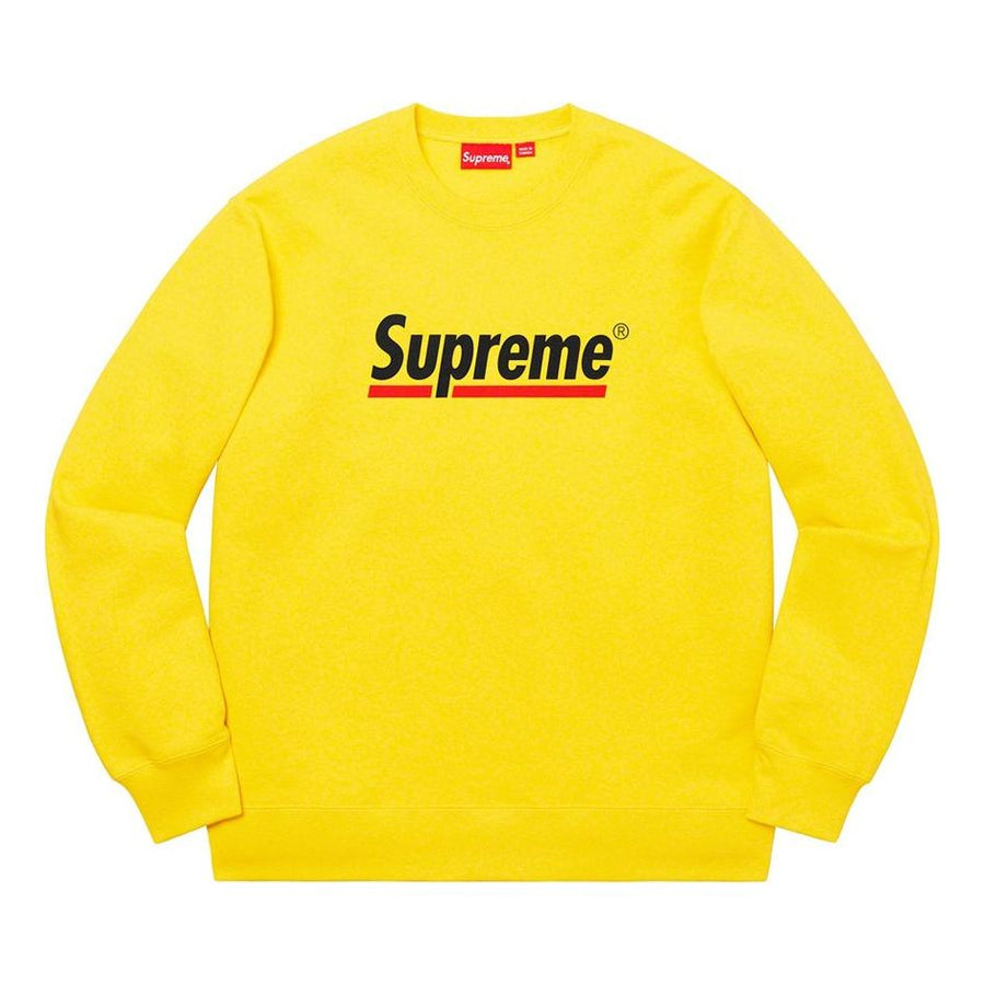 Худи Supreme SS20 Week 2 Underline Crewneck logo Round Neck Pullover Unisex Yellow, желтый
Худи Supreme SS20 Week 2 Underline Crewneck logo Round Neck Pullover Unisex Yellow, желтый