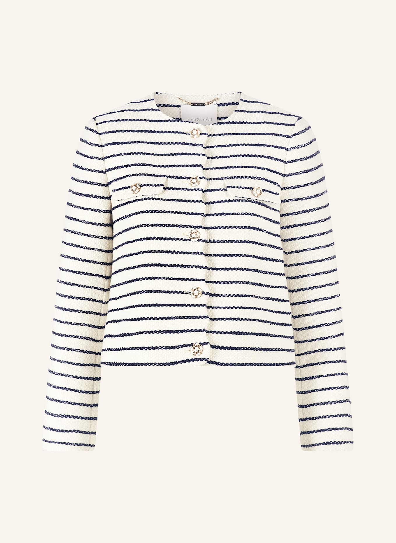 Жакет из букле Rich & Royal, мультиколор
Жакет из букле Rich & Royal, мультиколор