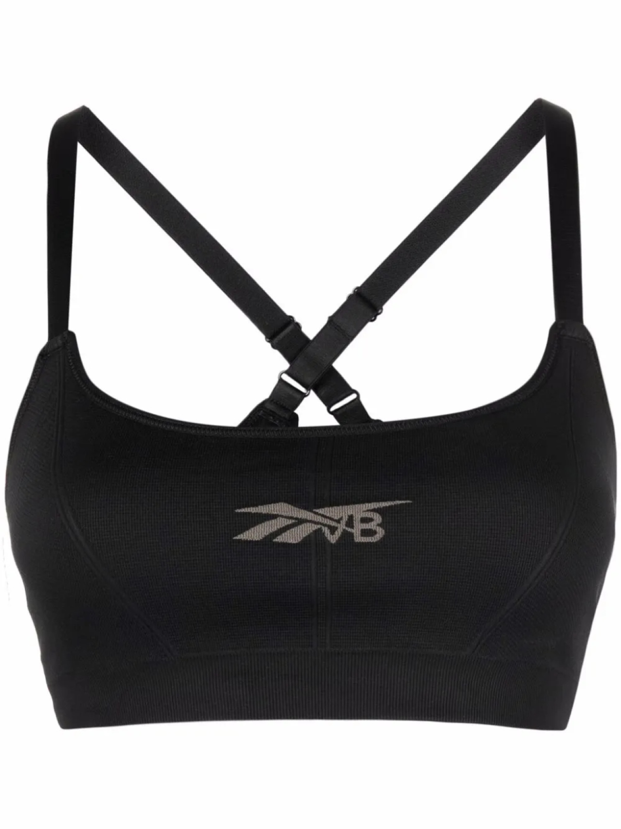 Reebok спортивный бюстгальтер с логотипом, черный
Reebok спортивный бюстгальтер с логотипом, черный