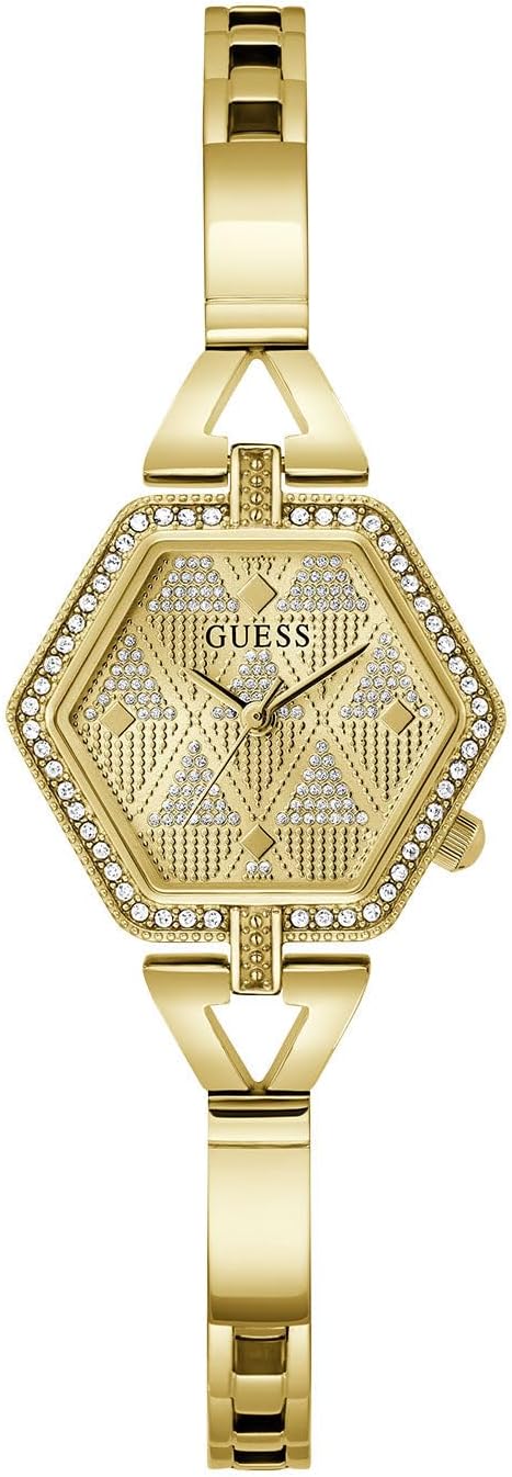 GUESS Gold-Tone Hexagon аналоговые часы, Позолоченный, GUESS Gold-Tone Hexagon аналоговые часы
GUESS Gold-Tone Hexagon аналоговые часы, Позолоченный, GUESS Gold-Tone Hexagon аналоговые часы