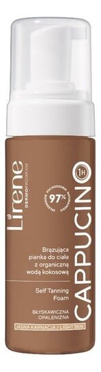 Бронзирующая пенка для тела с органической кокосовой водой - светлая кожа 150мл Lirene CAPPUCINO
Бронзирующая пенка для тела с органической кокосовой водой - светлая кожа 150мл Lirene CAPPUCINO