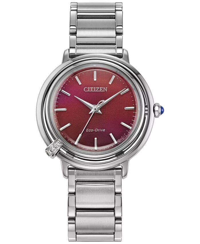 Женские часы Eco-Drive L Arcly Diamond Accent из нержавеющей стали с браслетом, 31 мм Citizen
Женские часы Eco-Drive L Arcly Diamond Accent из нержавеющей стали с браслетом, 31 мм Citizen