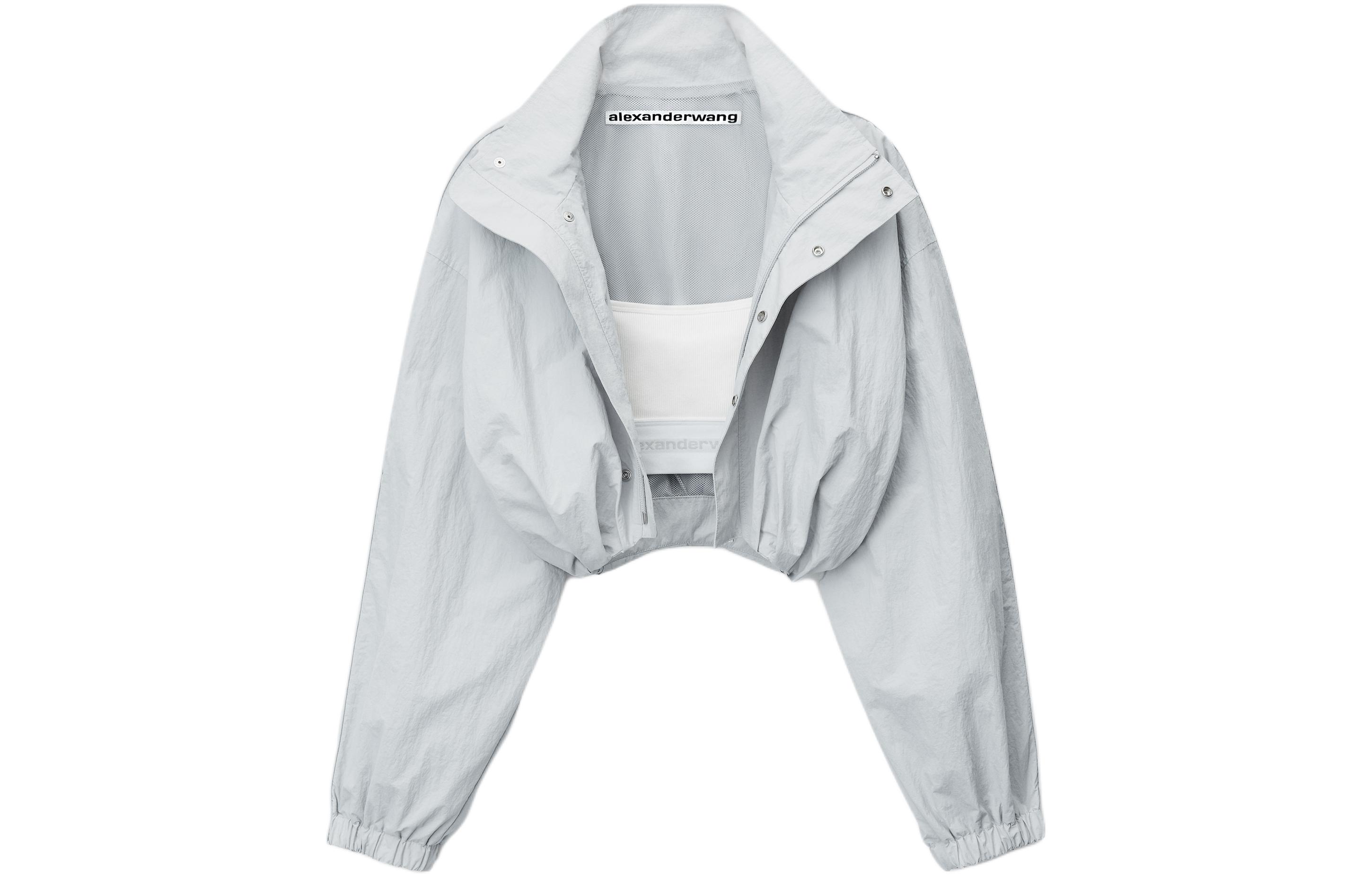 Alexander Wang Двухслойное укороченное спортивное пальто, Gray
Alexander Wang Двухслойное укороченное спортивное пальто, Gray