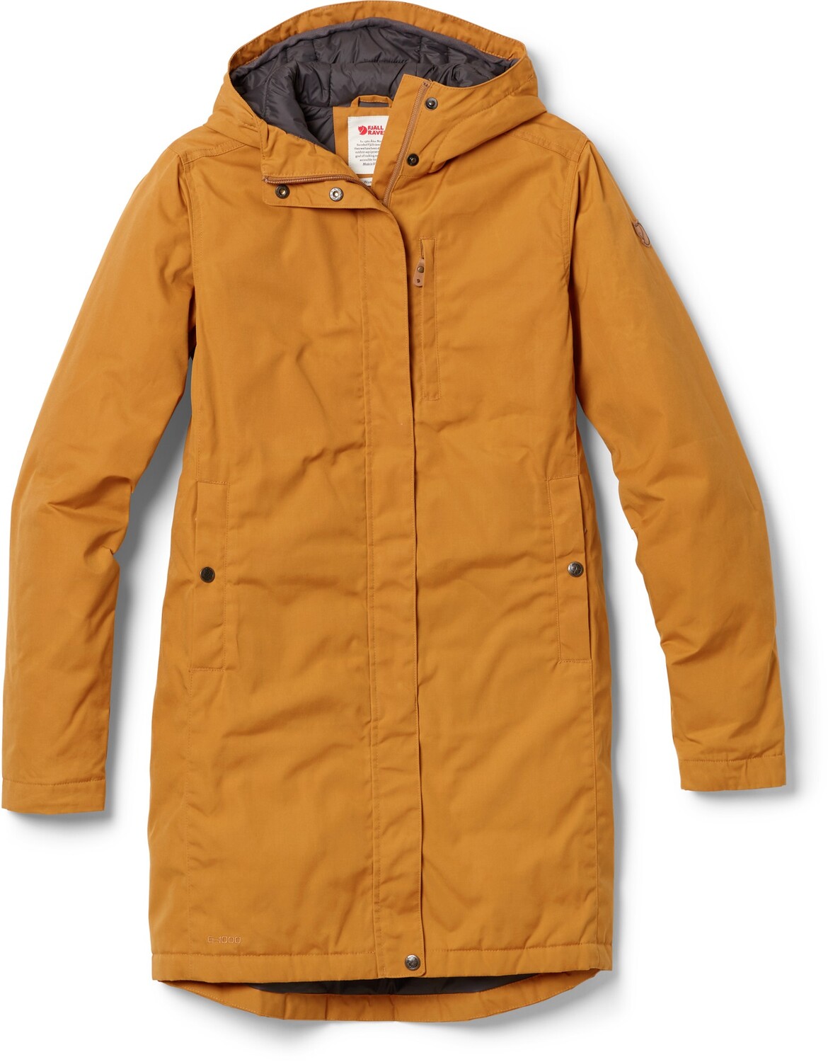 Утепленная парка с подкладкой Kiruna — женская Fjallraven, желтый
Утепленная парка с подкладкой Kiruna — женская Fjallraven, желтый