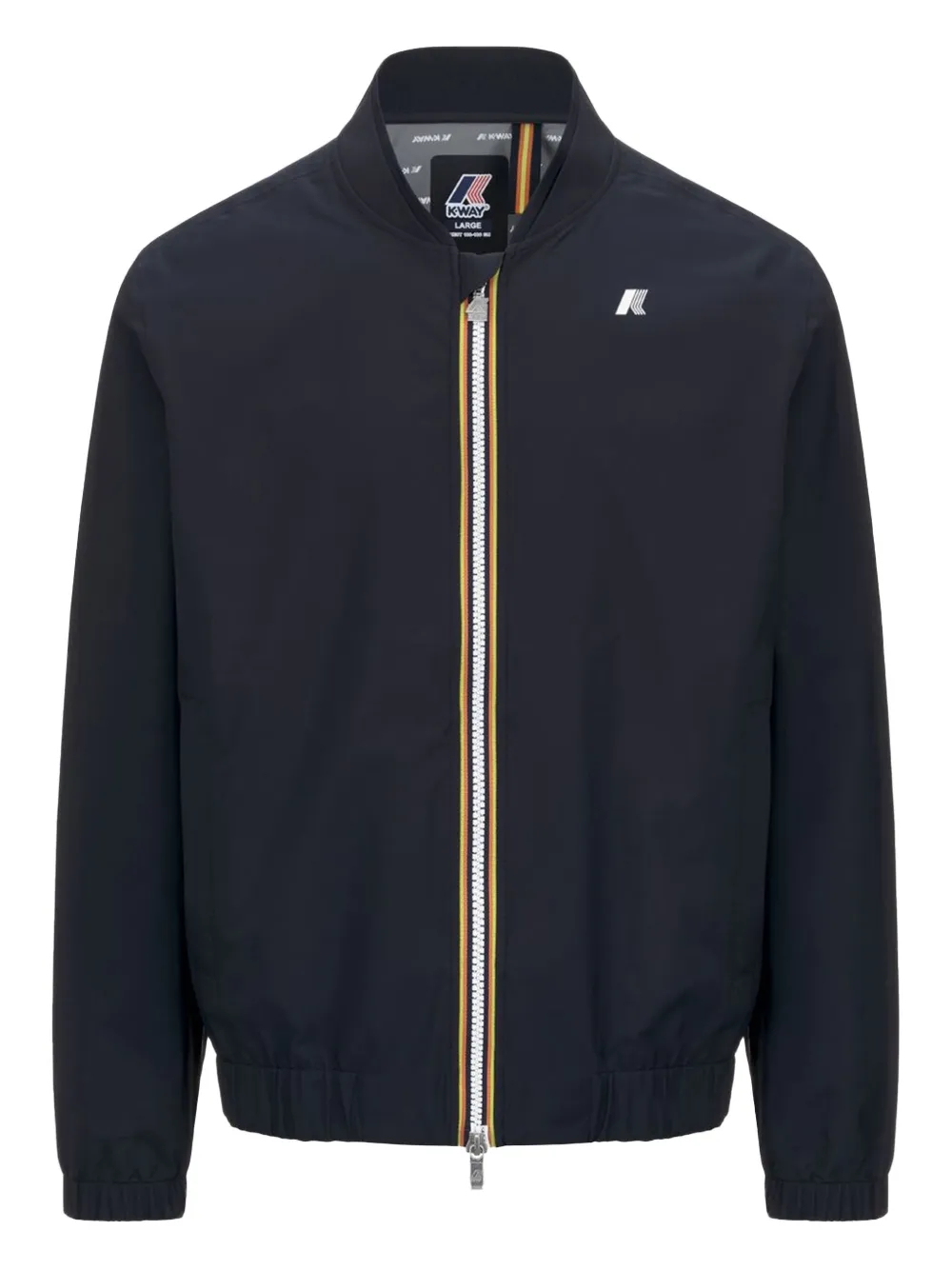 Куртка с застежкой-молнией спереди и нашивкой-логотипом K-Way, черный
Куртка с застежкой-молнией спереди и нашивкой-логотипом K-Way, черный