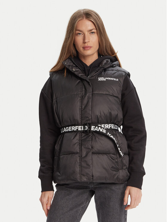 Утепленный жилет regular fit A3W15025 Karl Lagerfeld Jeans, чёрный
Утепленный жилет regular fit A3W15025 Karl Lagerfeld Jeans, чёрный