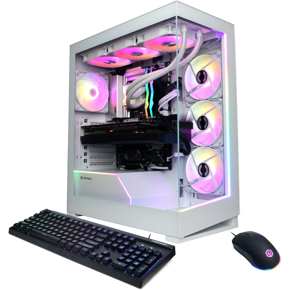 Настольный компьютер CyberPowerPC Gamer Supreme Liquid Cool (белый)
Настольный компьютер CyberPowerPC Gamer Supreme Liquid Cool (белый)