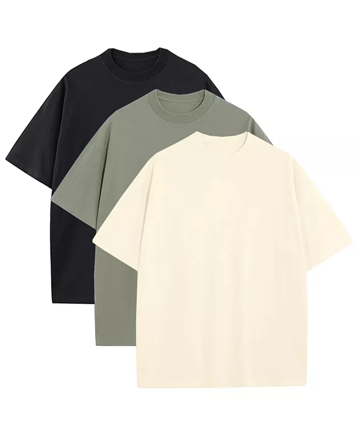 Мужской набор из 3 футболок оверсайз Blu Rock, мультиколор
Мужской набор из 3 футболок оверсайз Blu Rock, мультиколор