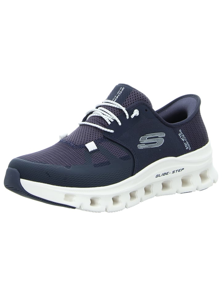 Низкие кеды синего цвета Skechers
Низкие кеды синего цвета Skechers
