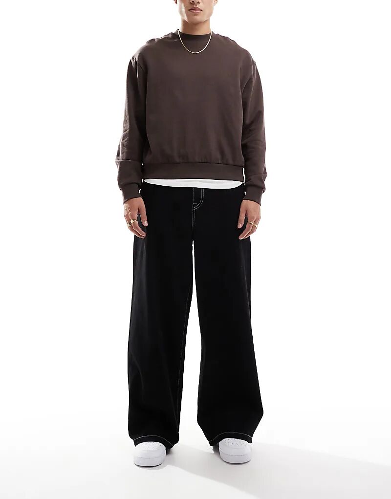 Очень мешковатые джинсы черного цвета ASOS DESIGN
Очень мешковатые джинсы черного цвета ASOS DESIGN