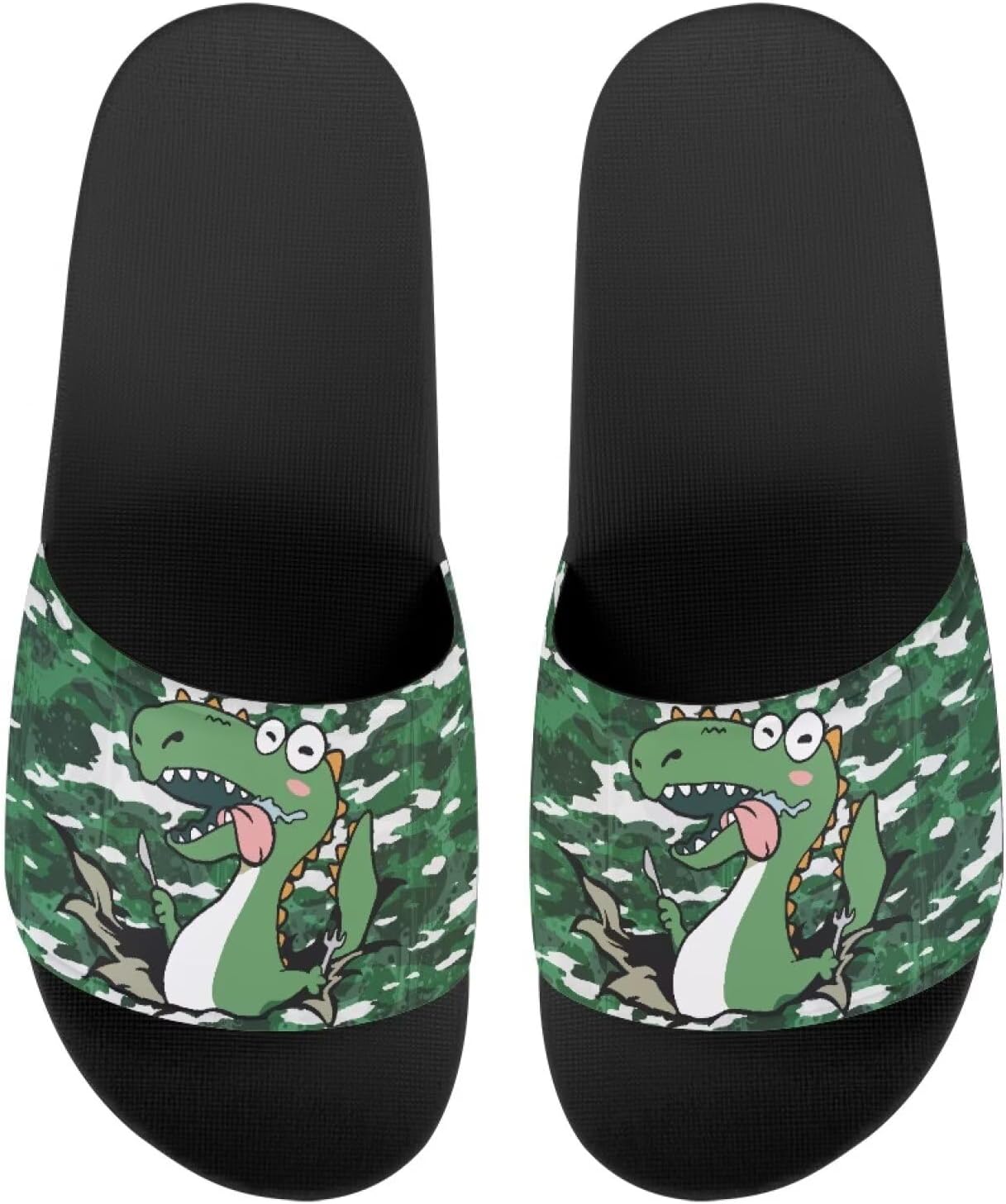 Сандалии EVA с одной полосой, с рисунком подсолнухов, с мягкой подошвой, открытым носком, противоскользящие, на плоской подошве для женщин и мужчин Drnuikhe, Cartoon Dinosaur Print
Сандалии EVA с одной полосой, с рисунком подсолнухов, с мягкой подошвой, открытым носком, противоскользящие, на плоской подошве для женщин и мужчин Drnuikhe, Cartoon Dinosaur Print