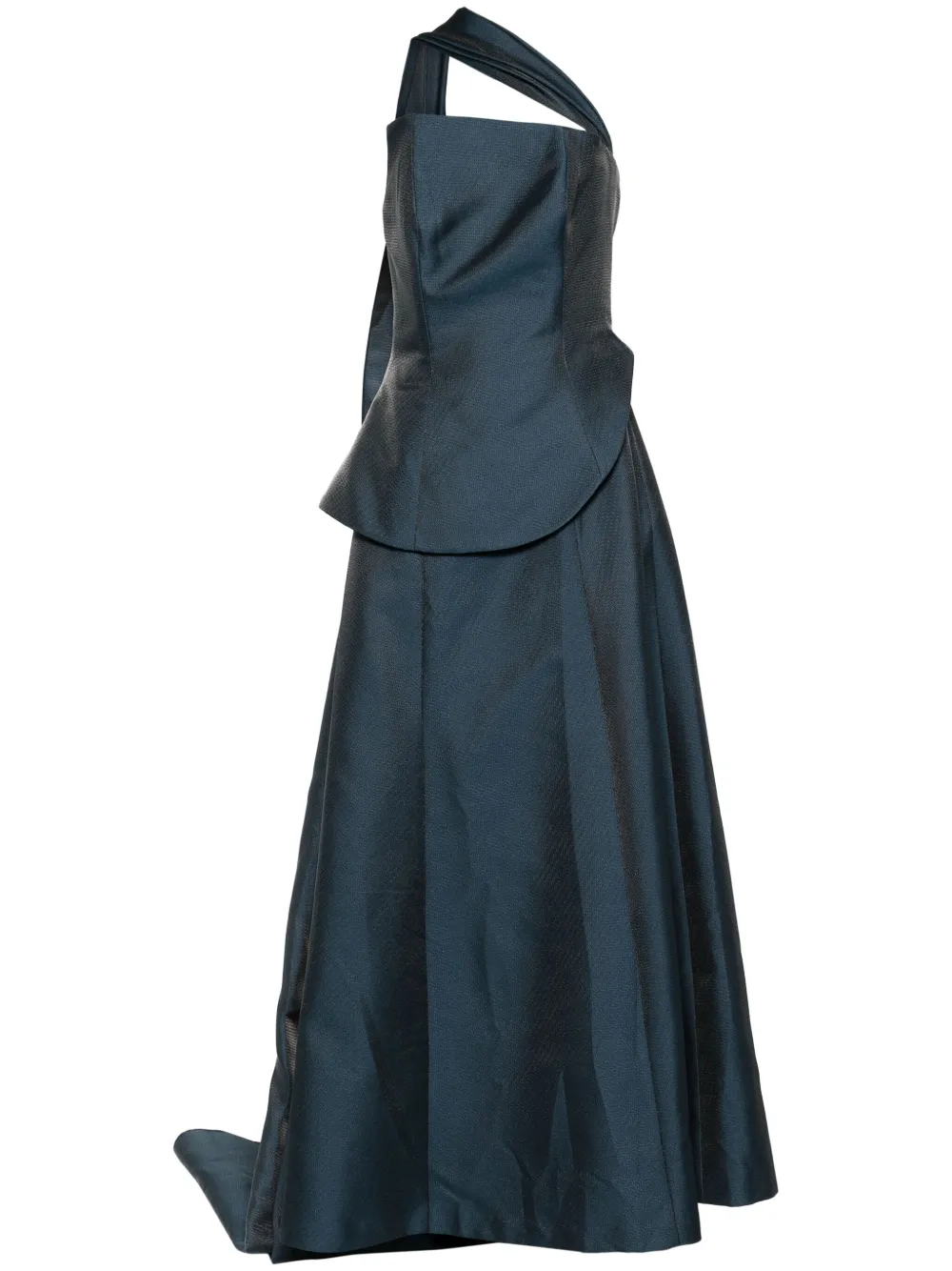 Платье на одно плечо BAZZA ALZOUMAN, синий
Платье на одно плечо BAZZA ALZOUMAN, синий