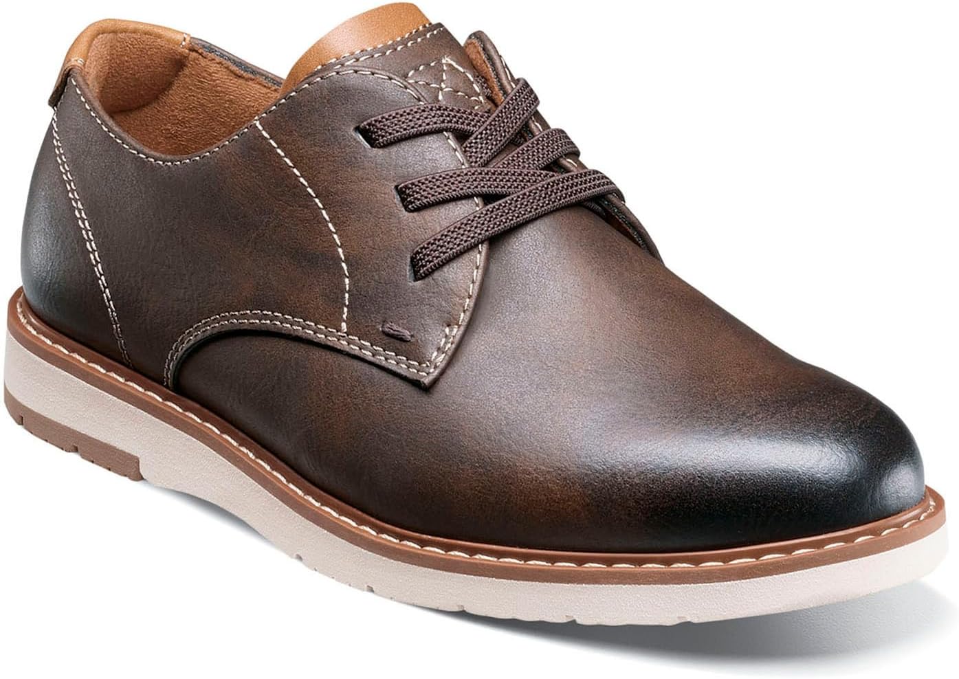 Детские оксфорды Florsheim Boys Vibe с простым носком (малыши/младшие дети/старшие дети), Brown Crazy Horse
Детские оксфорды Florsheim Boys Vibe с простым носком (малыши/младшие дети/старшие дети), Brown Crazy Horse