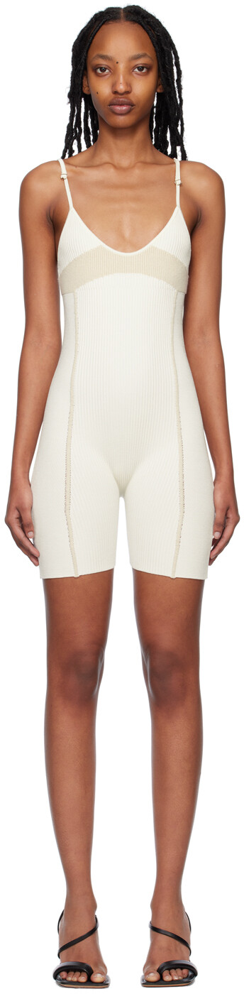 Боди Off-White & Beige 'Le Body Bellinu' Jacquemus
Боди Off-White & Beige 'Le Body Bellinu' Jacquemus