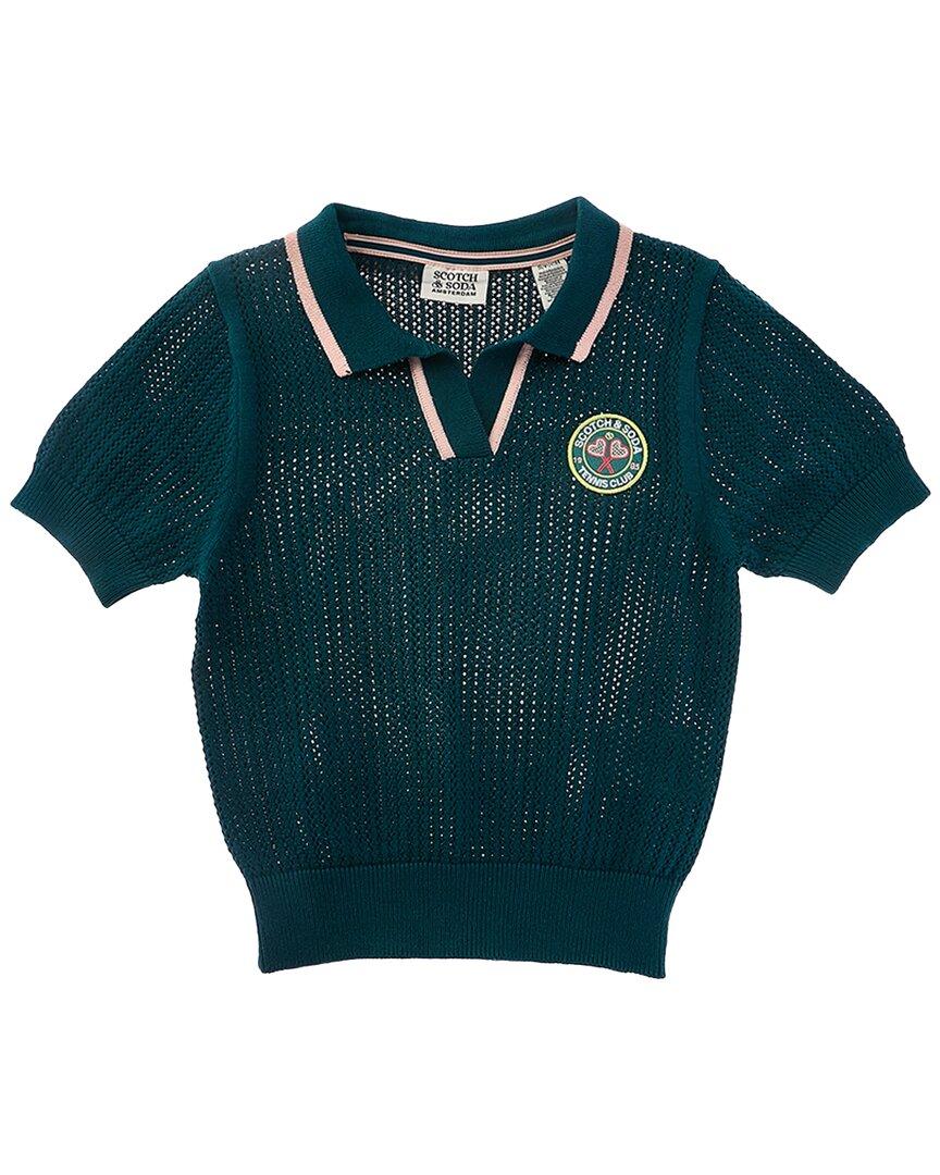 Свитер-поло Scotch & Soda Tennis Group, зеленый
Свитер-поло Scotch & Soda Tennis Group, зеленый