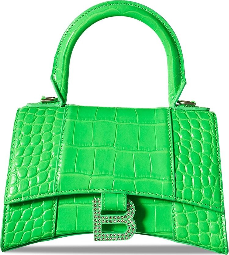 Сумка Balenciaga XS Hourglass Top Handle Bag Fluo Green, зеленый
Сумка Balenciaga XS Hourglass Top Handle Bag Fluo Green, зеленый
