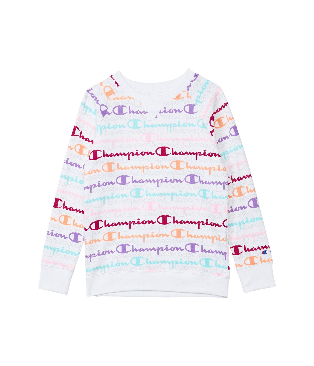 Свитер Champion Kids, Aop Layered Script Fleece Crew 
Свитер Champion Kids, Aop Layered Script Fleece Crew