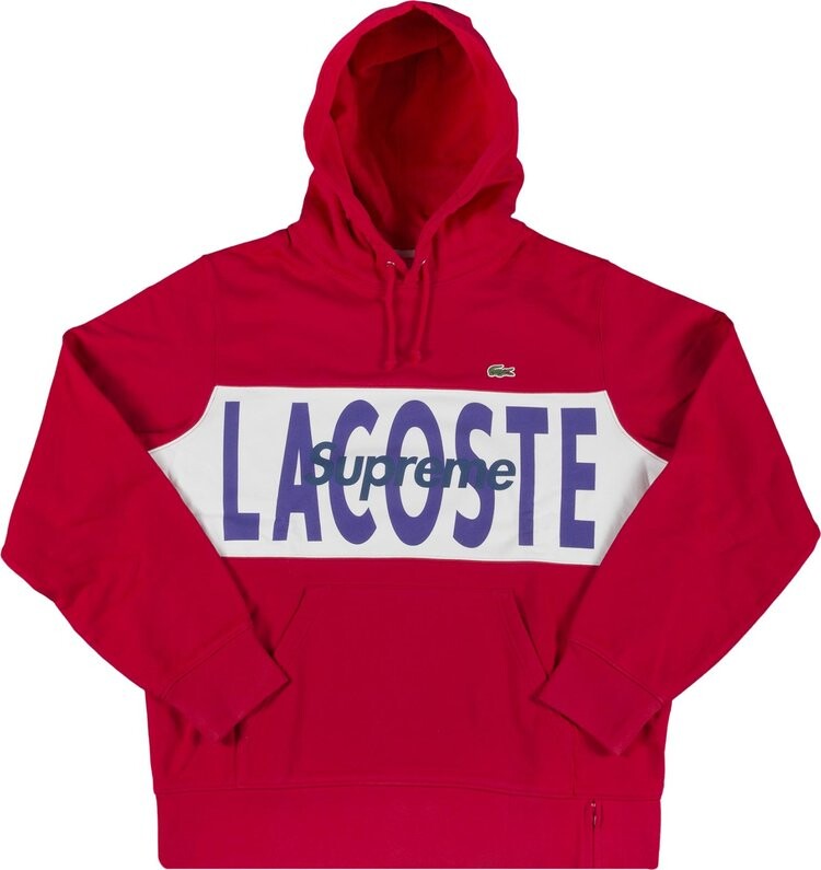 Толстовка Supreme x Lacoste Logo Panel Hooded Sweatshirt 'Red', красный
Толстовка Supreme x Lacoste Logo Panel Hooded Sweatshirt 'Red', красный