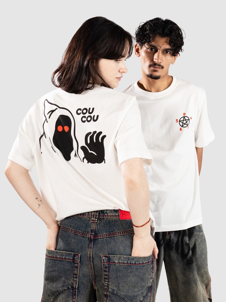 Футболка The Dudes Coucou T-Shirt, off/white, Белый, Футболка The Dudes Coucou T-Shirt, off/white
Футболка The Dudes Coucou T-Shirt, off/white, Белый, Футболка The Dudes Coucou T-Shirt, off/white