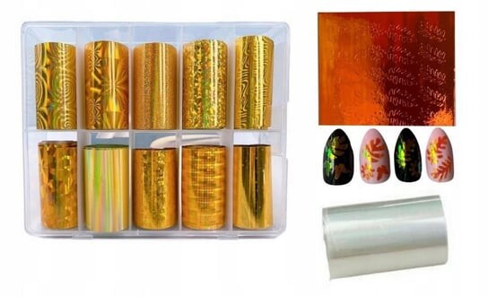 Фольга для переноса ногтей 10x100 см Deni Carte
Фольга для переноса ногтей 10x100 см Deni Carte