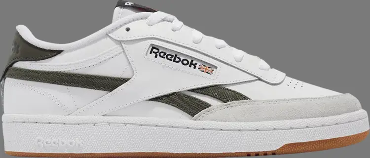Кроссовки club c revenge 'white army green' Reebok, белый
Кроссовки club c revenge 'white army green' Reebok, белый