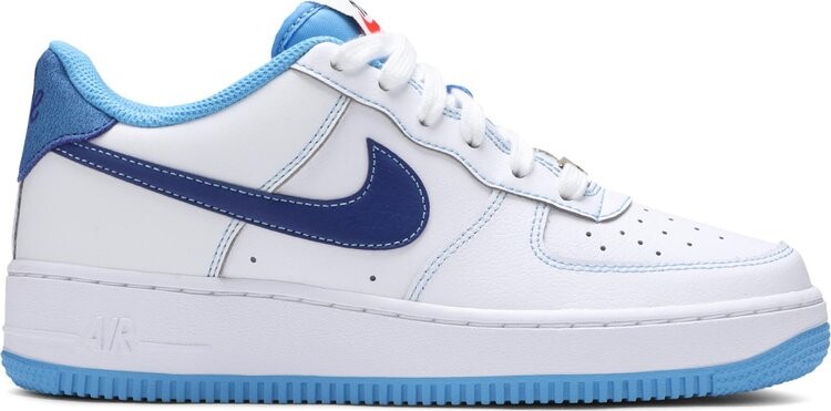Кроссовки Nike Air Force 1 S50 GS 'White University Blue', белый 
Кроссовки Nike Air Force 1 S50 GS 'White University Blue', белый