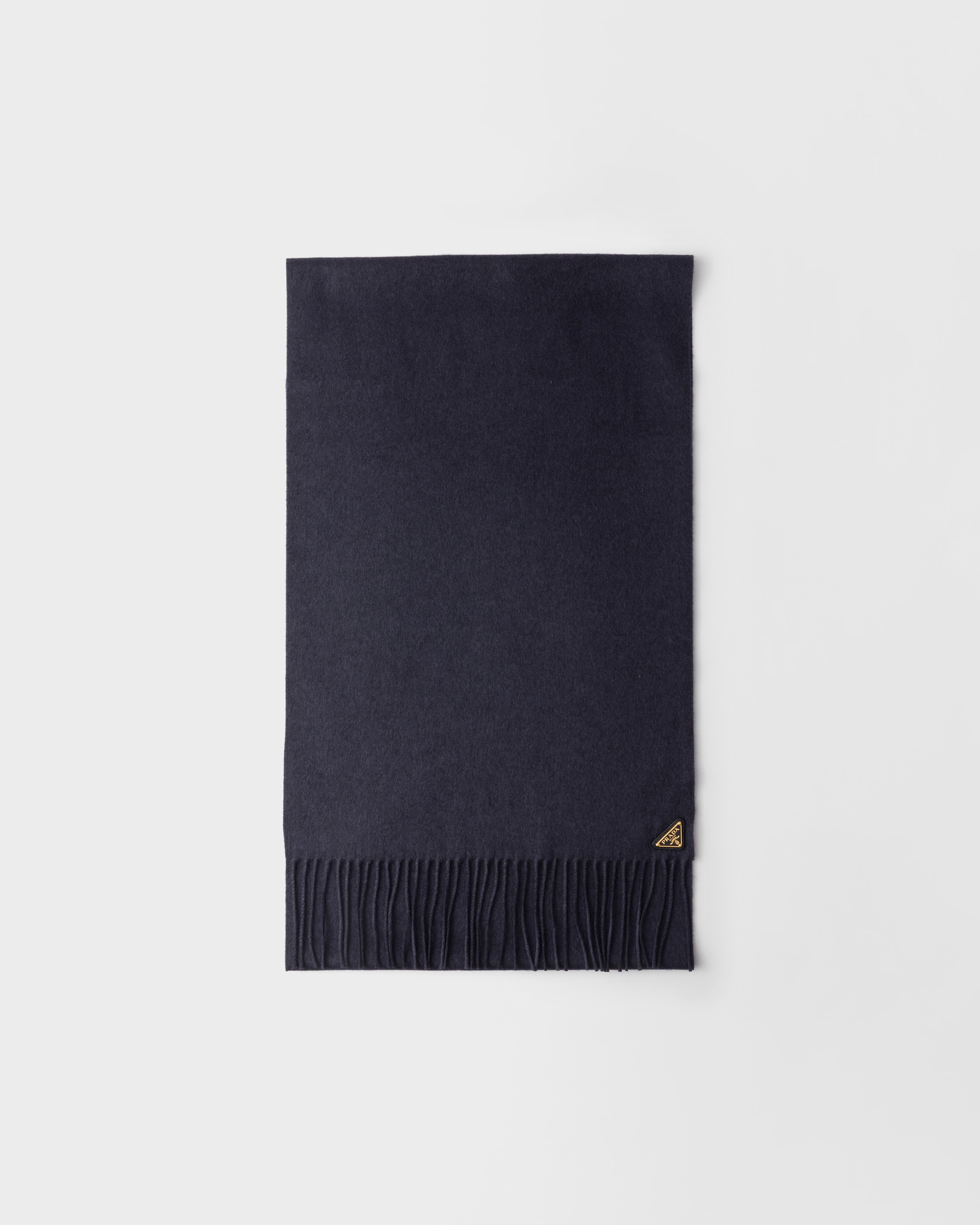 Шарф из шелка и кашемира Prada, синий
Шарф из шелка и кашемира Prada, синий